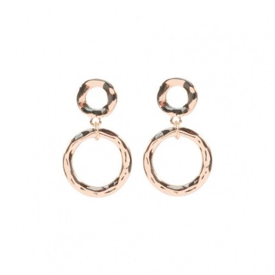 Double Circle-Rose Gold