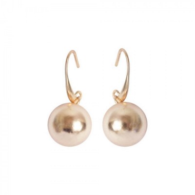 Ball Drop Earrings-RG MATT