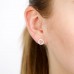 Sterling Silver heart stud earrings