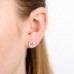 Sterling Silver star stud earrings