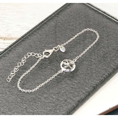 Sterling Silver multiple hearts bracelet