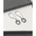 Sterling Silver star drop earrings