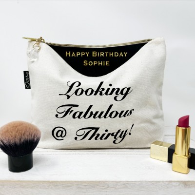 Cream 30th Birthday Bag