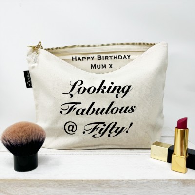Cream 50th Birthday Bag