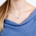 Multiple hearts cut out necklace