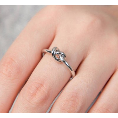 Friendship Knot Adjustable Ring
