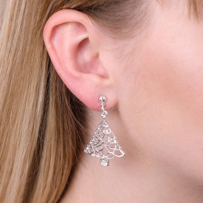 Christmas Tree Earrings