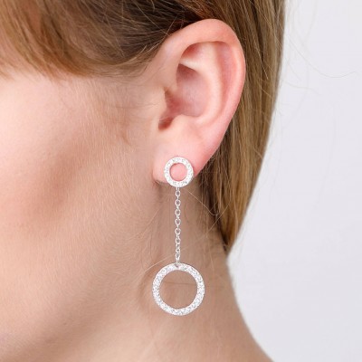 Crystal Wear Two Ways Earrings