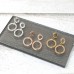 Double Circle Earrings