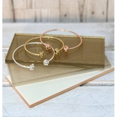 Double End Knot Friendship And Love Knot Bangle