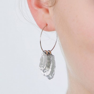 Feather 3D Earrings