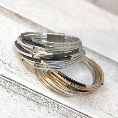 Twelve Strand Wrap Bracelet