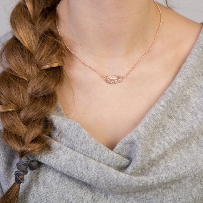 Feather Delicate Necklace