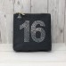 Grey Rhinestone 16th Birthday Bag