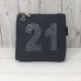Grey Rhinestone 21st Birthday Bag
