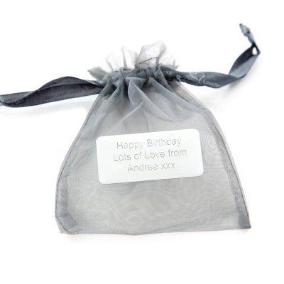 Personalised Organza Bag