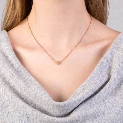 Personalised Floating Heart Necklace