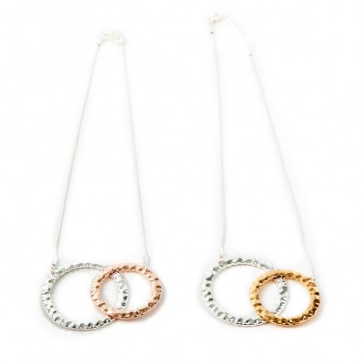 NHB-Double Ring Necklace