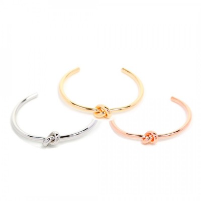 Friendship Knot Torque Bangle RG