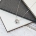 Friendship Knot Silver Necklace