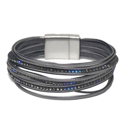 Sparkle Wrap-Dark Grey