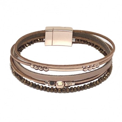 Summer Wrap-Rose Gold/Dusky Pink