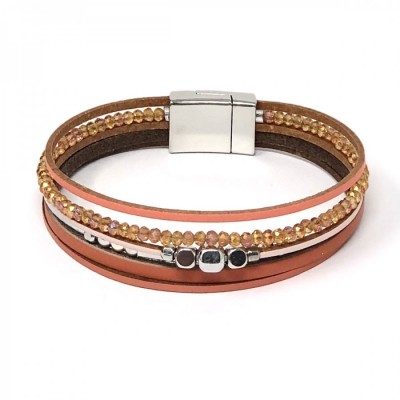 Summer Wrap Bracelet - Rose WBR