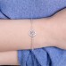 Sterling silver multiple stars bracelet