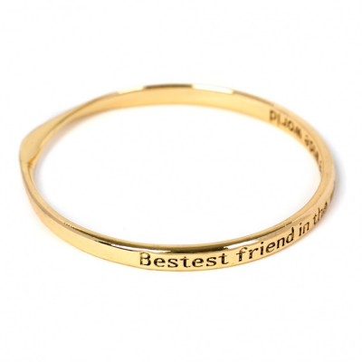 BG-Bestest Friend World Yellow Gold