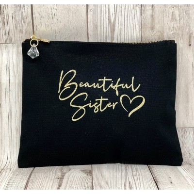  'Beautiful Sister' Make Up Toiletry Pouch