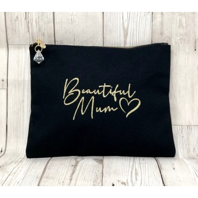 'Beautiful Mum' Make Up Toiletry Pouch
