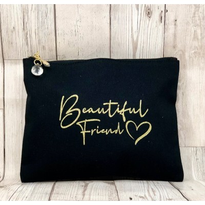  'Beautiful Friend' Make Up Toiletry Pouch
