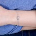 Sterling Silver multiple hearts bracelet