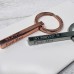 Coordinates Personalised Bar Keyring