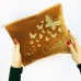 Personalised Velvet Butterfly Trail Make Up Bag 