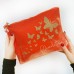 Personalised Velvet Butterfly Trail Make Up Bag 