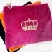 Velvet Crown Make Up Bag