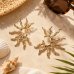 Sunburst Statement Earrings