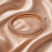 Adjustable Cubic Zirconia Wrap Bracelet