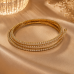 Adjustable Cubic Zirconia Wrap Bracelet