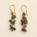 Labradorite Chip Dangle Earrings