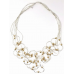 Beaded Wire Statement Necklace
