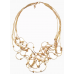 Beaded Wire Statement Necklace