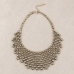Statement Beaded Bib Necklace 