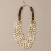 Layered Boho Beaded Statement Necklace