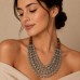 Layered Boho Beaded Statement Necklace