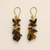 Tigers Eye Gemstone Necklace with Baroque Pearl Drop & Optional Earrings