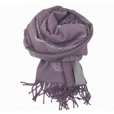 Mulberry Tree Wool Blend Purple/Grey