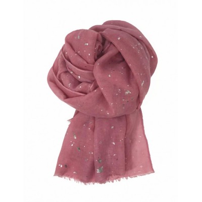 Scarf-Pink Splatter 