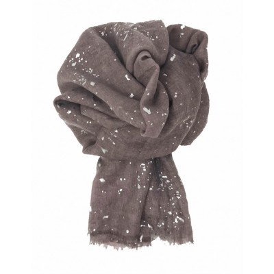 Scarf-Purple Splatter